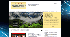Desktop Screenshot of aapes.ro